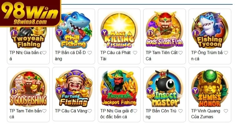 Bắn cá 98WIN với đại dương rực rỡ, săn boss thưởng cao