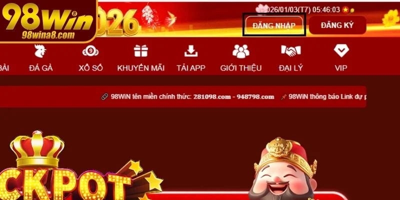 Vào trang chủ chính thức, bảo mật và chuẩn xác